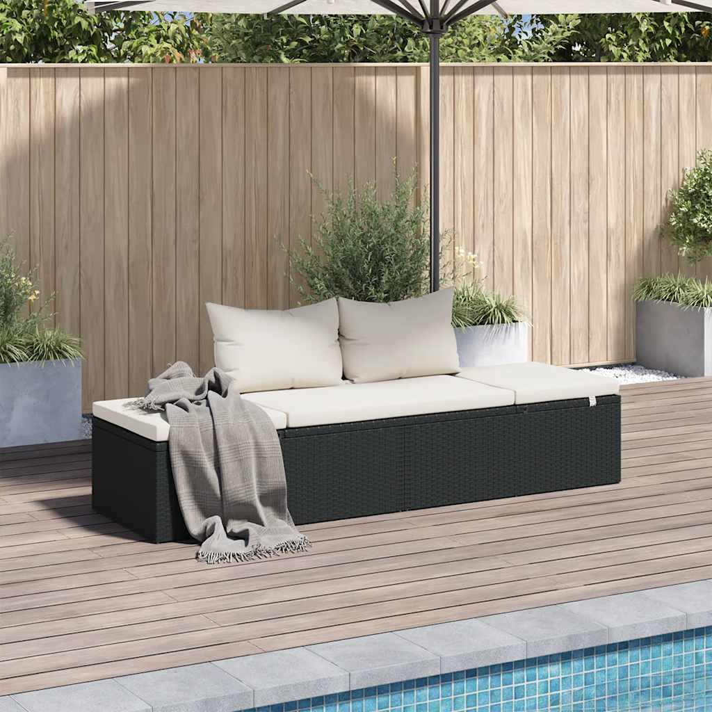 Garden Bed 195X60 Cm Poly Rattan