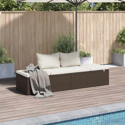 Garden Bed 195X60 Cm Poly Rattan