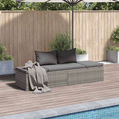 Garden Bed 195X60 Cm Poly Rattan