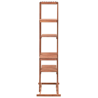 Plant Stand Cedar Wood 86X36X139 Cm