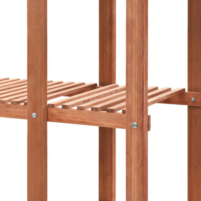 Plant Stand Cedar Wood 86X36X139 Cm