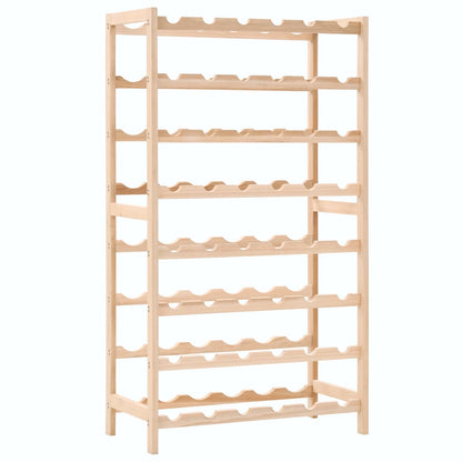 Wine Rack Cedar Wood 57.5X28X102 Cm
