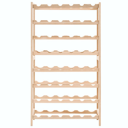 Wine Rack Cedar Wood 57.5X28X102 Cm