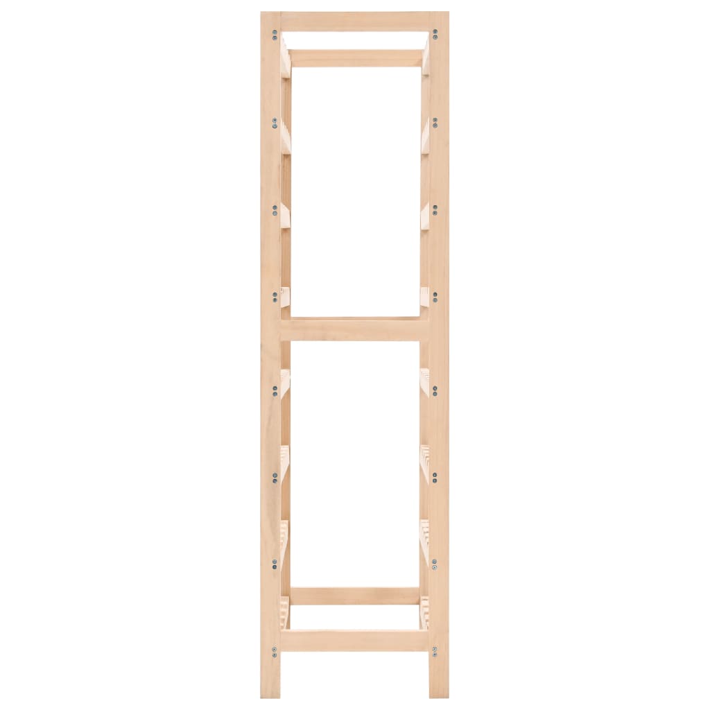 Wine Rack Cedar Wood 57.5X28X102 Cm