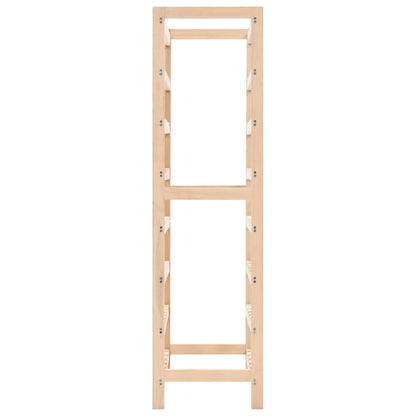 Wine Rack Cedar Wood 57.5X28X102 Cm