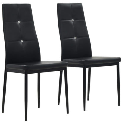Dining Chairs 2 Pcs Faux Leather