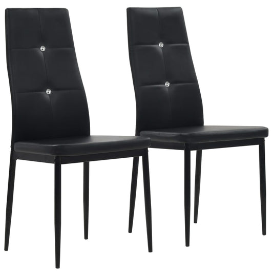 Dining Chairs 2 Pcs Faux Leather