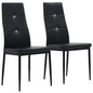Dining Chairs 2 Pcs Faux Leather