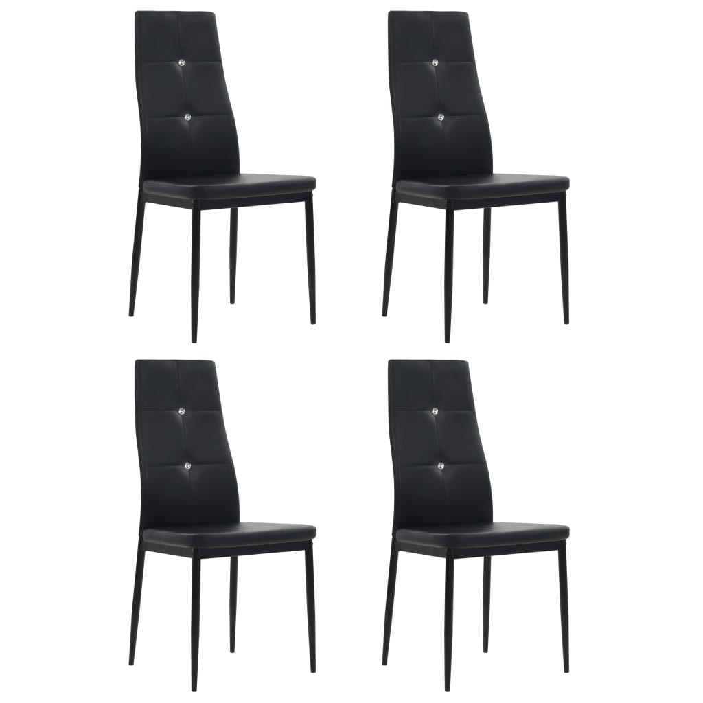 Dining Chairs 2 Pcs Faux Leather