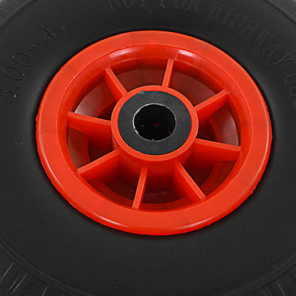 Sack Truck Wheels 4 Pcs Solid Pu 3.00-4