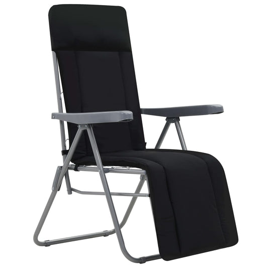 Folding Garden Chairs With Cushions 2 Pcs