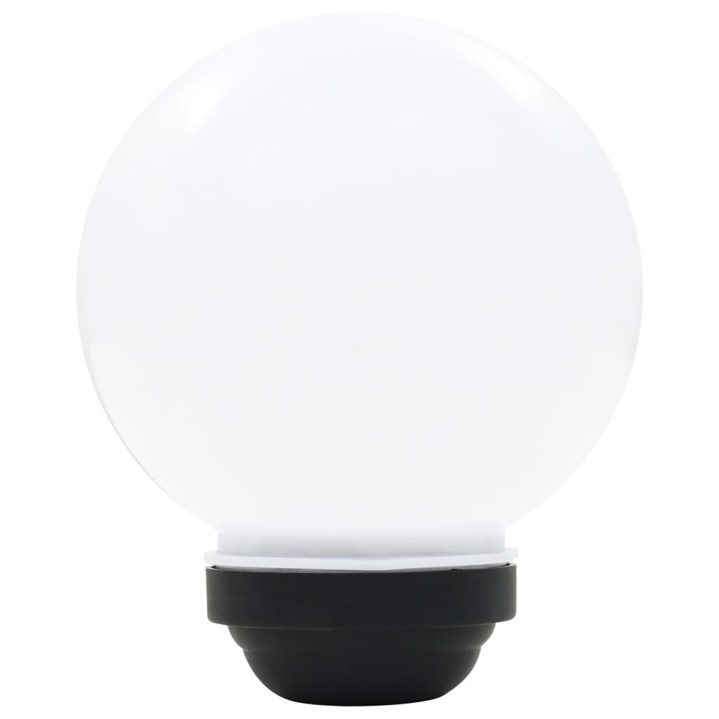 Outdoor Solar Lamps 4 Pcs Led Spherical 15 Cm Rgb