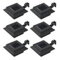 Outdoor Solar Lamps 6 Pcs Led Square 12 Cm