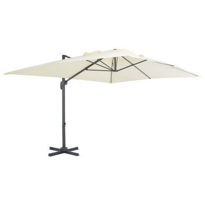 Cantilever Garden Parasol With Aluminium Pole