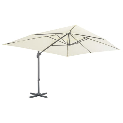 Cantilever Garden Parasol With Aluminium Pole