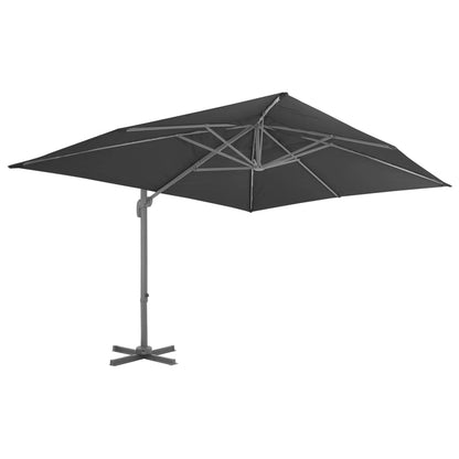 Cantilever Garden Parasol With Aluminium Pole