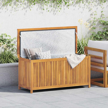 Garden Storage Box Solid Teak Wood