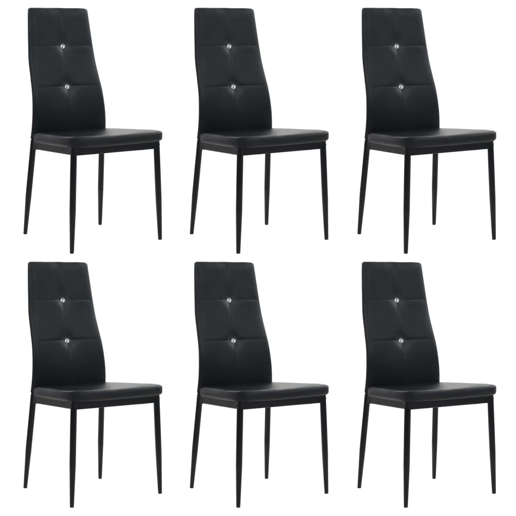 Dining Chairs 2 Pcs Faux Leather