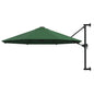 Wall-Mounted Garden Parasol With Metal Pole 300 Cm