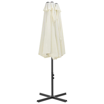 Garden Parasol With Aluminium Pole 460X270 Cm