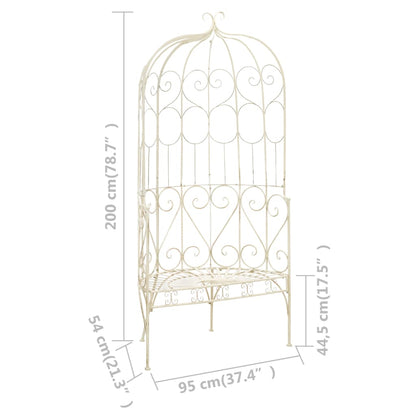 Garden Bench Iron Antique