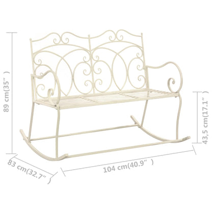 Garden Bench Iron Antique