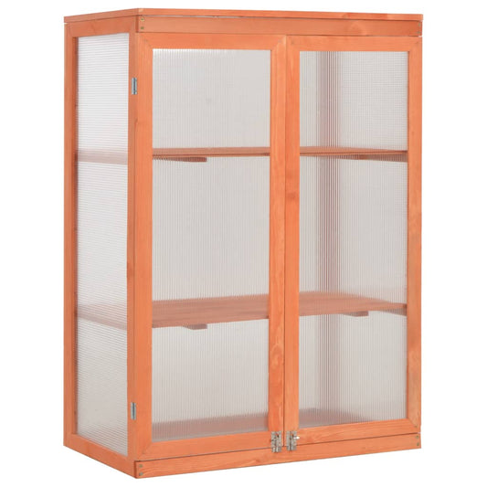 Greenhouse Wood 75X47X109 Cm