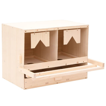 Chicken Laying Nest 5 Compartments Solid Pine Wood