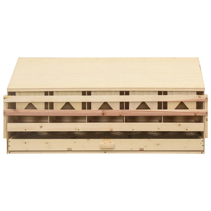 Chicken Laying Nest 5 Compartments Solid Pine Wood