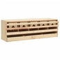 Chicken Laying Nest 5 Compartments Solid Pine Wood
