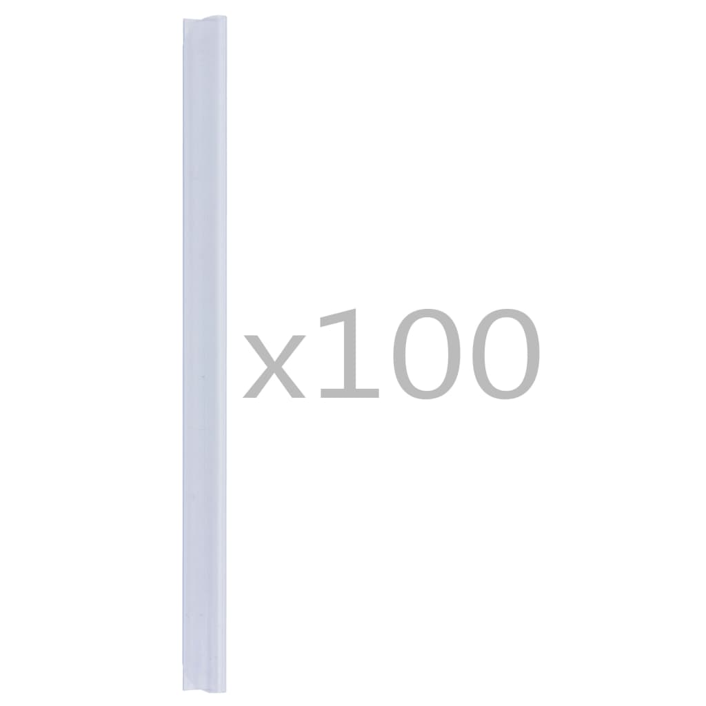 100 Pcs Fence Strip Clips Pvc