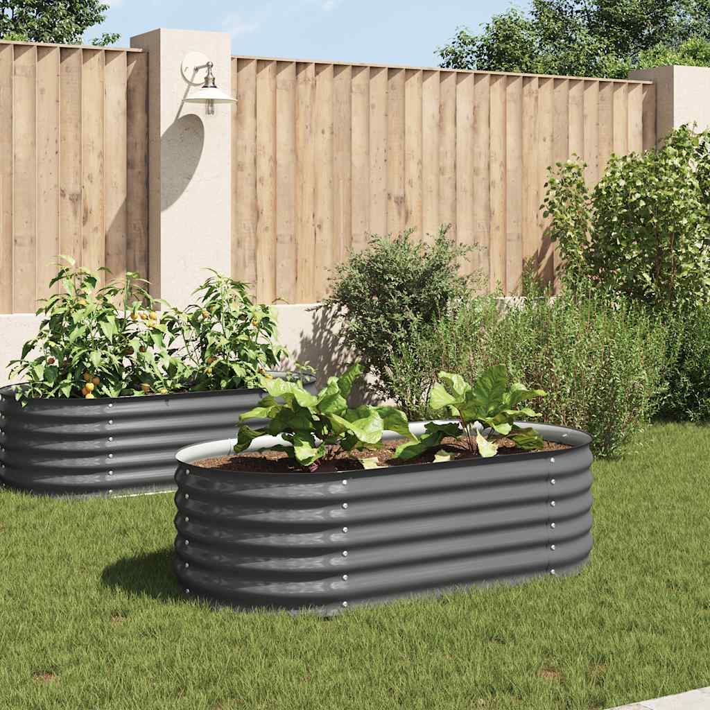 Garden Raised Bed Galvanised Steel
