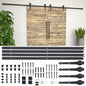 Sliding Door Hardware Kit Steel