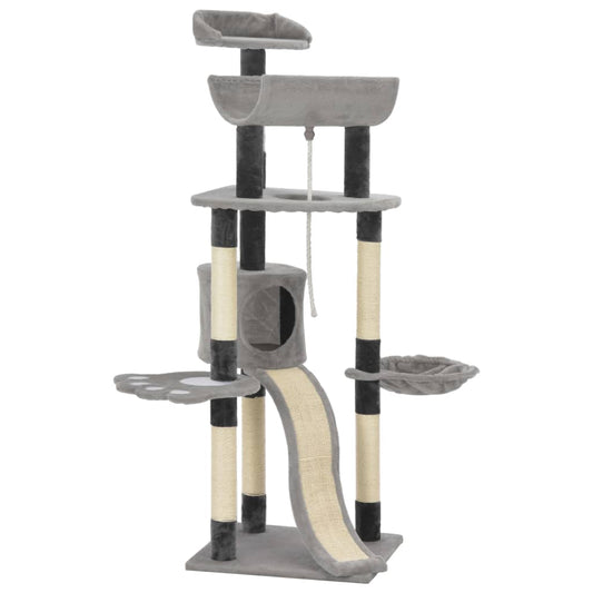 Cat Tree With Sisal Scratching Posts 145 Cm