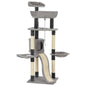 Cat Tree With Sisal Scratching Posts 145 Cm
