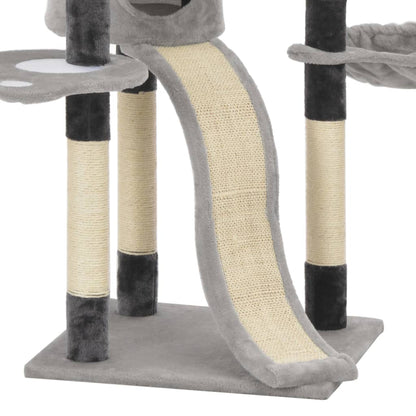 Cat Tree With Sisal Scratching Posts 145 Cm
