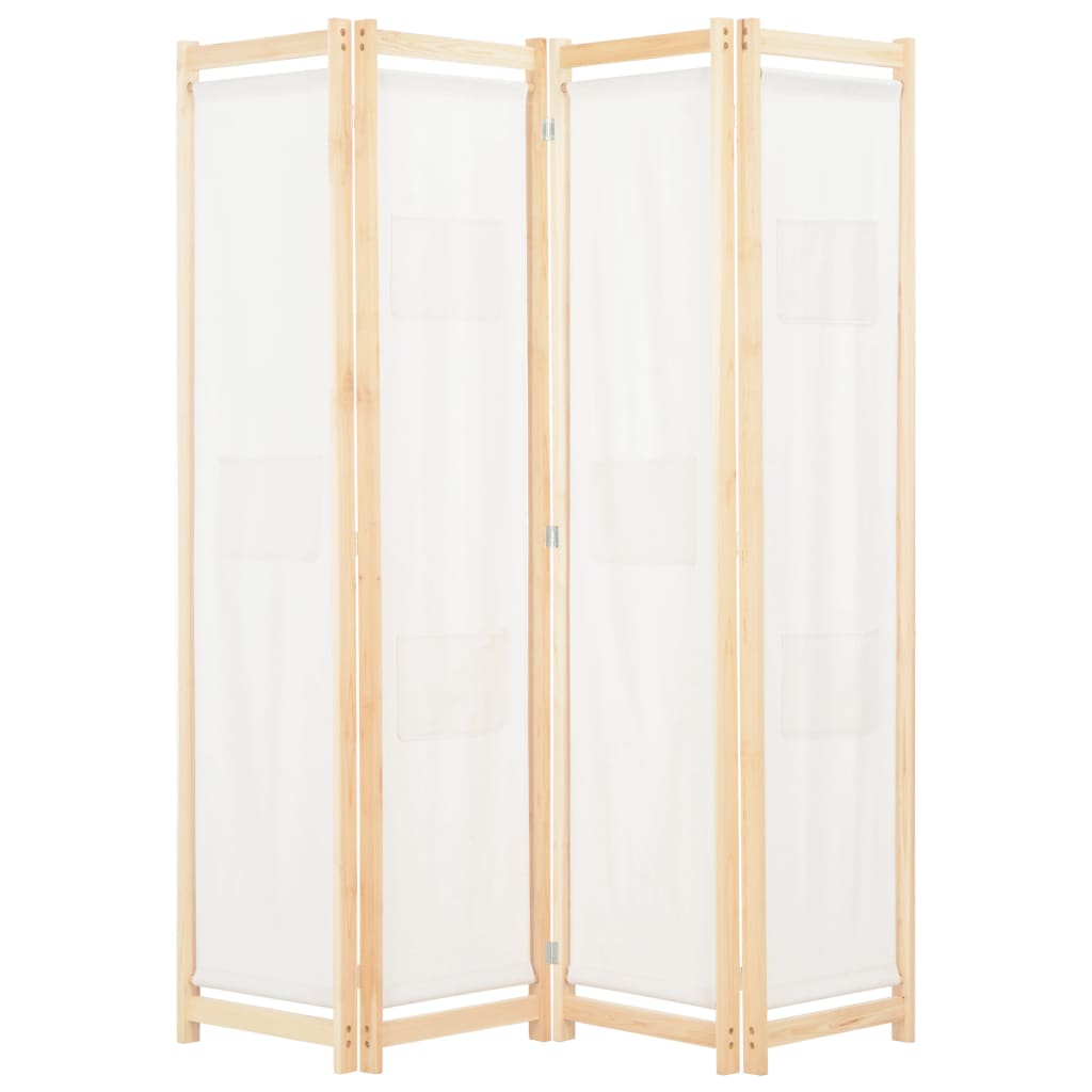 6-Panel Room Divider 240X170X4 Cm Fabric
