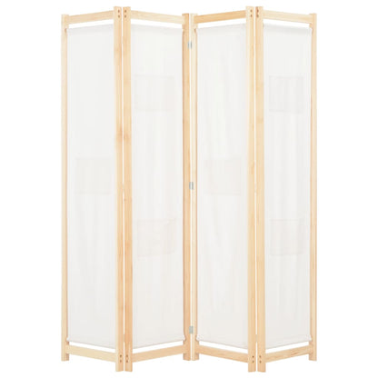 6-Panel Room Divider 240X170X4 Cm Fabric