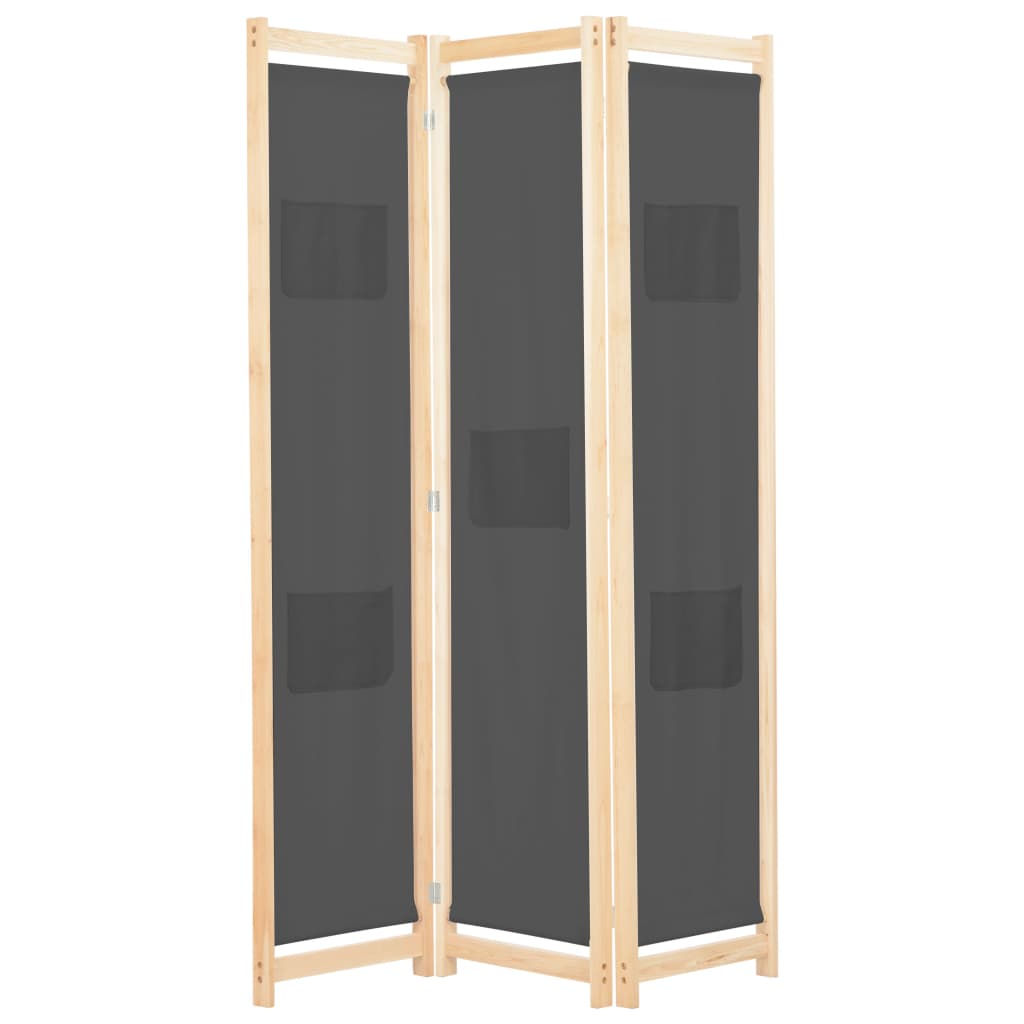 6-Panel Room Divider 240X170X4 Cm Fabric