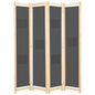 6-Panel Room Divider 240X170X4 Cm Fabric