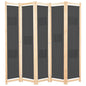 6-Panel Room Divider 240X170X4 Cm Fabric