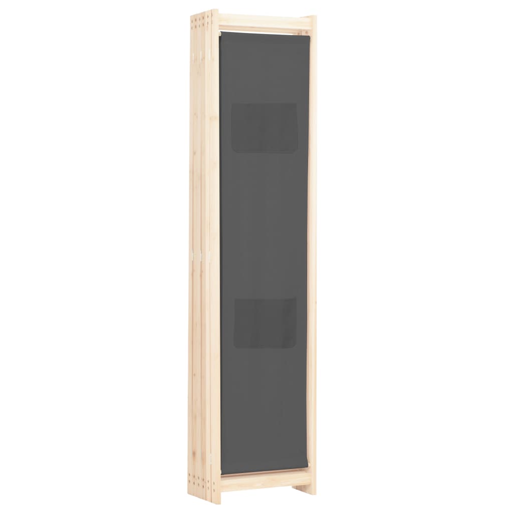 6-Panel Room Divider 240X170X4 Cm Fabric