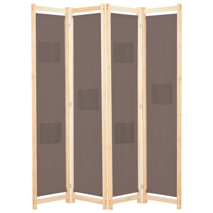 6-Panel Room Divider 240X170X4 Cm Fabric
