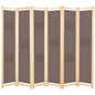 6-Panel Room Divider 240X170X4 Cm Fabric
