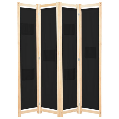 6-Panel Room Divider 240X170X4 Cm Fabric