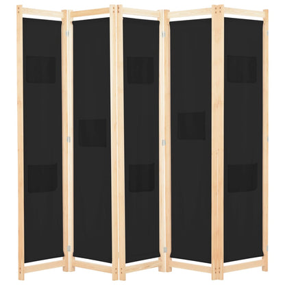 6-Panel Room Divider 240X170X4 Cm Fabric