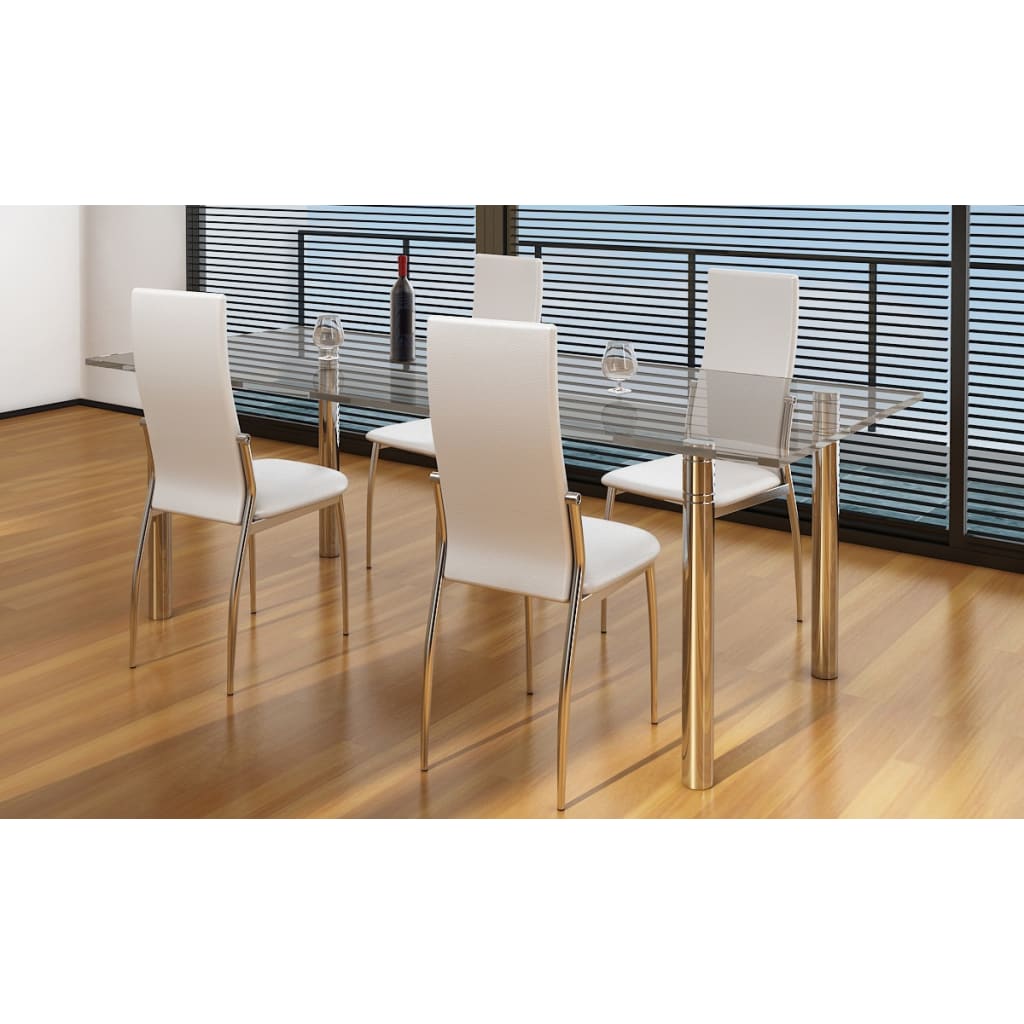 Dining Chairs 6 Pcs Faux Leather