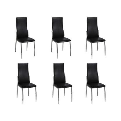 Dining Chairs 6 Pcs Faux Leather