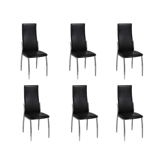 Dining Chairs 6 Pcs Faux Leather