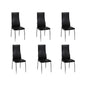 Dining Chairs 6 Pcs Faux Leather